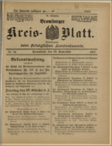 Bromberger Kreis-Blatt, 1912, nr 76