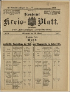 Bromberger Kreis-Blatt, 1913, nr 21