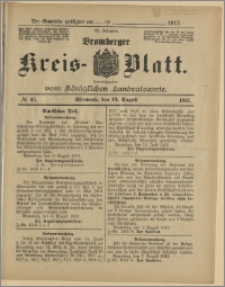 Bromberger Kreis-Blatt, 1913, nr 65