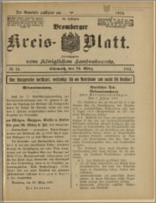 Bromberger Kreis-Blatt, 1915, nr 24