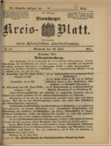 Bromberger Kreis-Blatt, 1915, nr 48