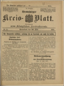 Bromberger Kreis-Blatt, 1915, nr 51