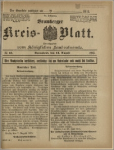 Bromberger Kreis-Blatt, 1915, nr 65