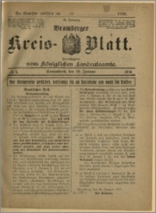 Bromberger Kreis-Blatt, 1916, nr 4