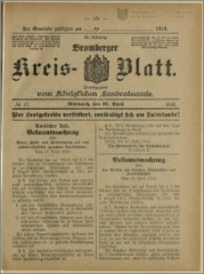 Bromberger Kreis-Blatt, 1916, nr 31