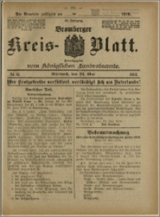 Bromberger Kreis-Blatt, 1916, nr 41