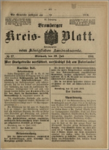 Bromberger Kreis-Blatt, 1916, nr 57