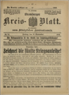Bromberger Kreis-Blatt, 1916, nr 72