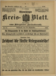 Bromberger Kreis-Blatt, 1916, nr 73