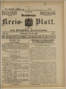 Bromberger Kreis-Blatt, 1917, nr 39