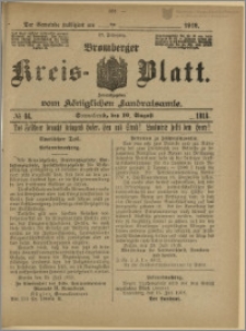 Bromberger Kreis-Blatt, 1918, nr 64