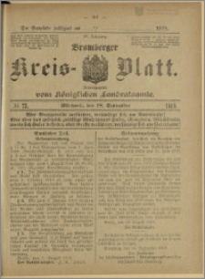 Bromberger Kreis-Blatt, 1918, nr 75