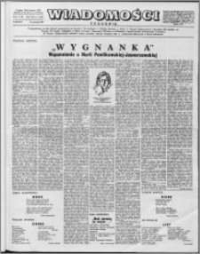 Wiadomości, R. 12 nr 2 (563), 1957