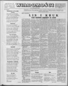 Wiadomości, R. 12 nr 3 (564), 1957