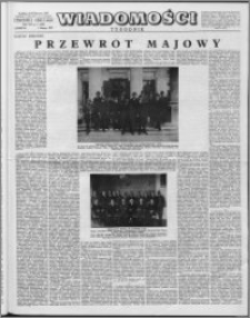 Wiadomości, R. 12 nr 5 (566), 1957