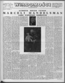 Wiadomości, R. 12 nr 27 (588), 1957