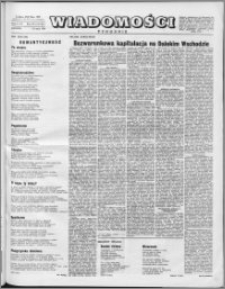 Wiadomości, R. 11 nr 22 (530), 1956