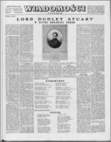 Wiadomości, R. 10 nr 3 (459), 1955