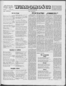 Wiadomości, R. 10 nr 7 (463), 1955