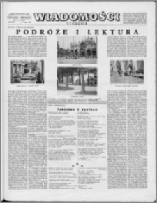 Wiadomości, R. 10 nr 9 (465), 1955