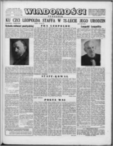 Wiadomości, R. 10 nr 17 (473), 1955