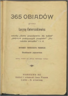 365 obiadów