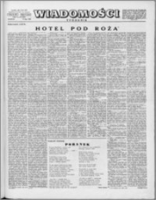 Wiadomości, R. 10 nr 29 (485), 1955