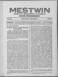 Mestwin, R. 4 nr 8, (1928)