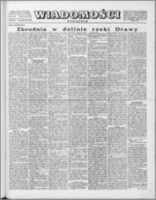 Wiadomości, R. 10 nr 43 (499), 1955