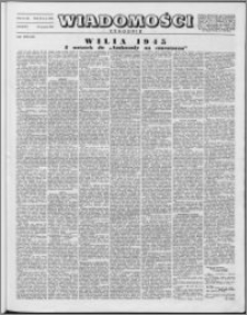 Wiadomości, R. 9 nr 2 (406), 1954