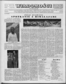 Wiadomości, R. 9 nr 4 (408), 1954