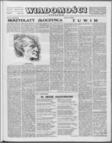 Wiadomości, R. 9 nr 6 (410), 1954