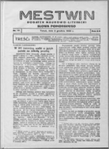 Mestwin, R. 5/6 nr 17, (1930)