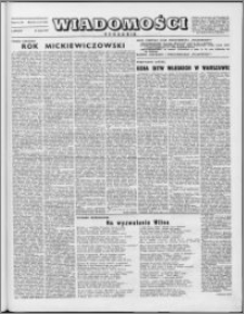 Wiadomości, R. 9 nr 21 (425), 1954