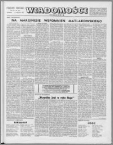 Wiadomości, R. 9 nr 40 (444), 1954