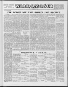 Wiadomości, R. 9 nr 43 (447), 1954