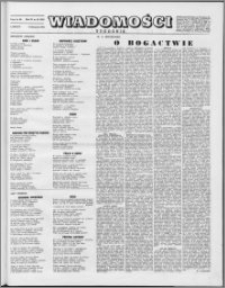 Wiadomości, R. 9 nr 46 (450), 1954