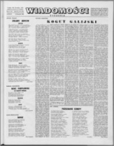 Wiadomości, R. 9 nr 48 (452), 1954