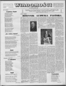 Wiadomości, R. 8 nr 3 (355), 1953