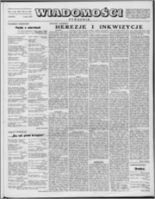 Wiadomości, R. 8 nr 9 (361), 1953