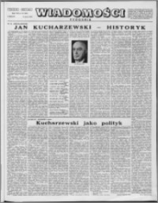 Wiadomości, R. 8 nr 10 (362), 1953