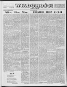 Wiadomości, R. 8 nr 12 (364), 1953