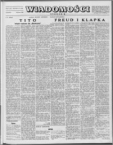 Wiadomości, R. 8 nr 13 (365), 1953