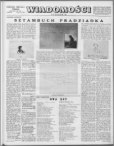 Wiadomości, R. 8 nr 26 (378), 1953