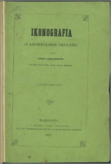 Ikonografia : (z archeologii ogólnej)