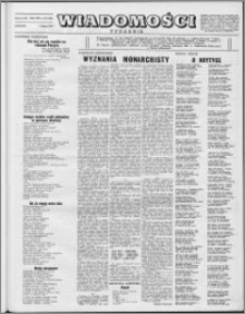 Wiadomości, R. 8 nr 28 (380), 1953