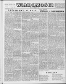 Wiadomości, R. 8 nr 38 (390), 1953