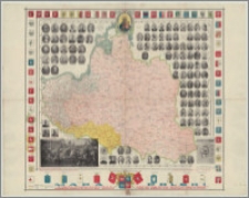 Mapa Polski : (z czasów panowania króla Jana III, wiekopomnego obrońcy niemców przed sturczeniem) : ku upamiętnieniu uchwalenia przez Sejm pruski, prawa o wywłaszczeniu Polaków z ziemi ojczystej, oraz zakazu używania języka polskiego na zebraniach