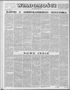 Wiadomości, R. 8 nr 45 (397), 1953