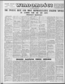 Wiadomości, R. 8 nr 46 (398), 1953